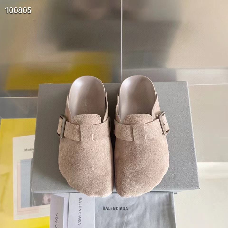 발렌시아가 남녀공용 슬리퍼