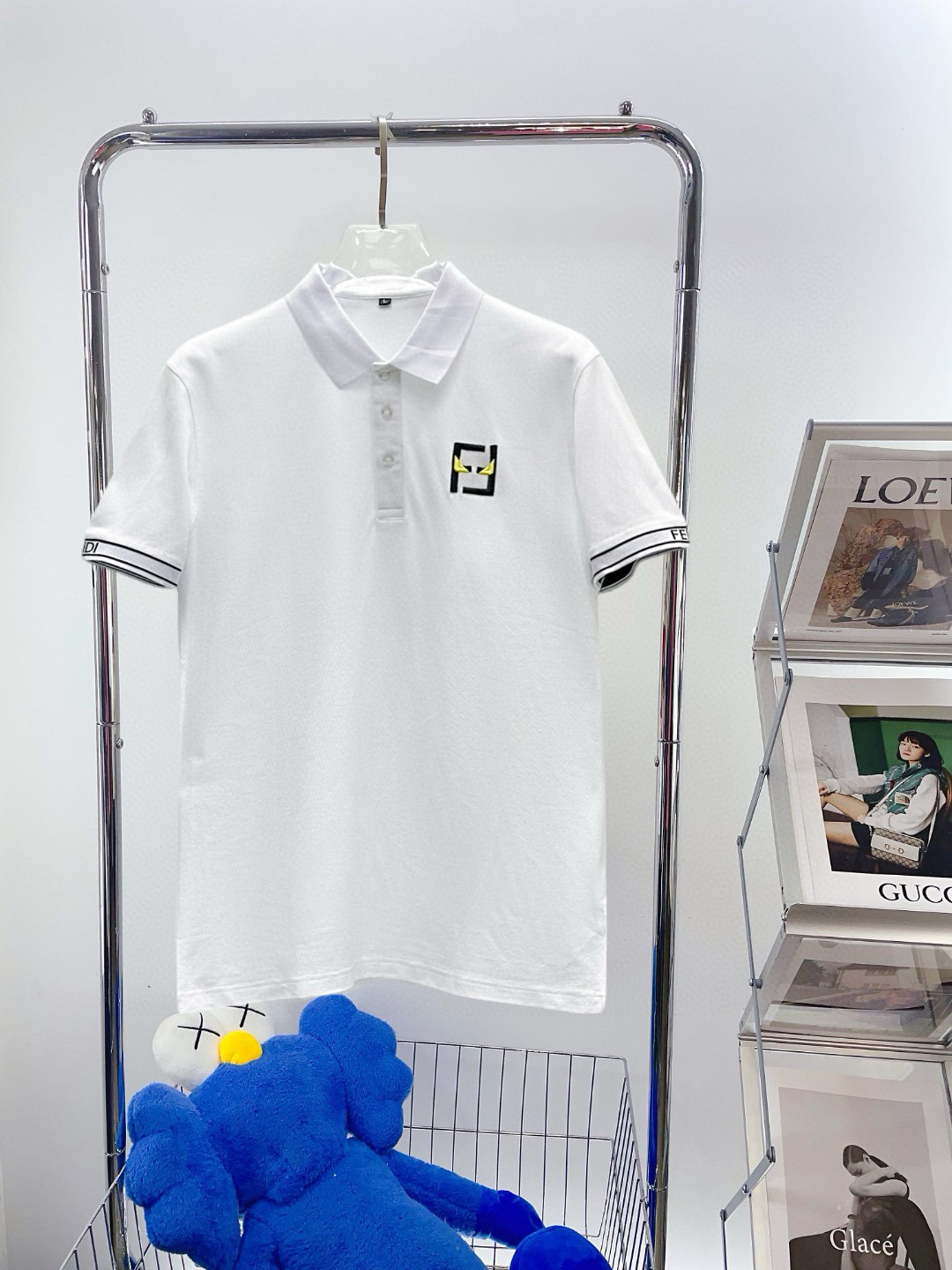 펜디 2컬러 남자 반팔티